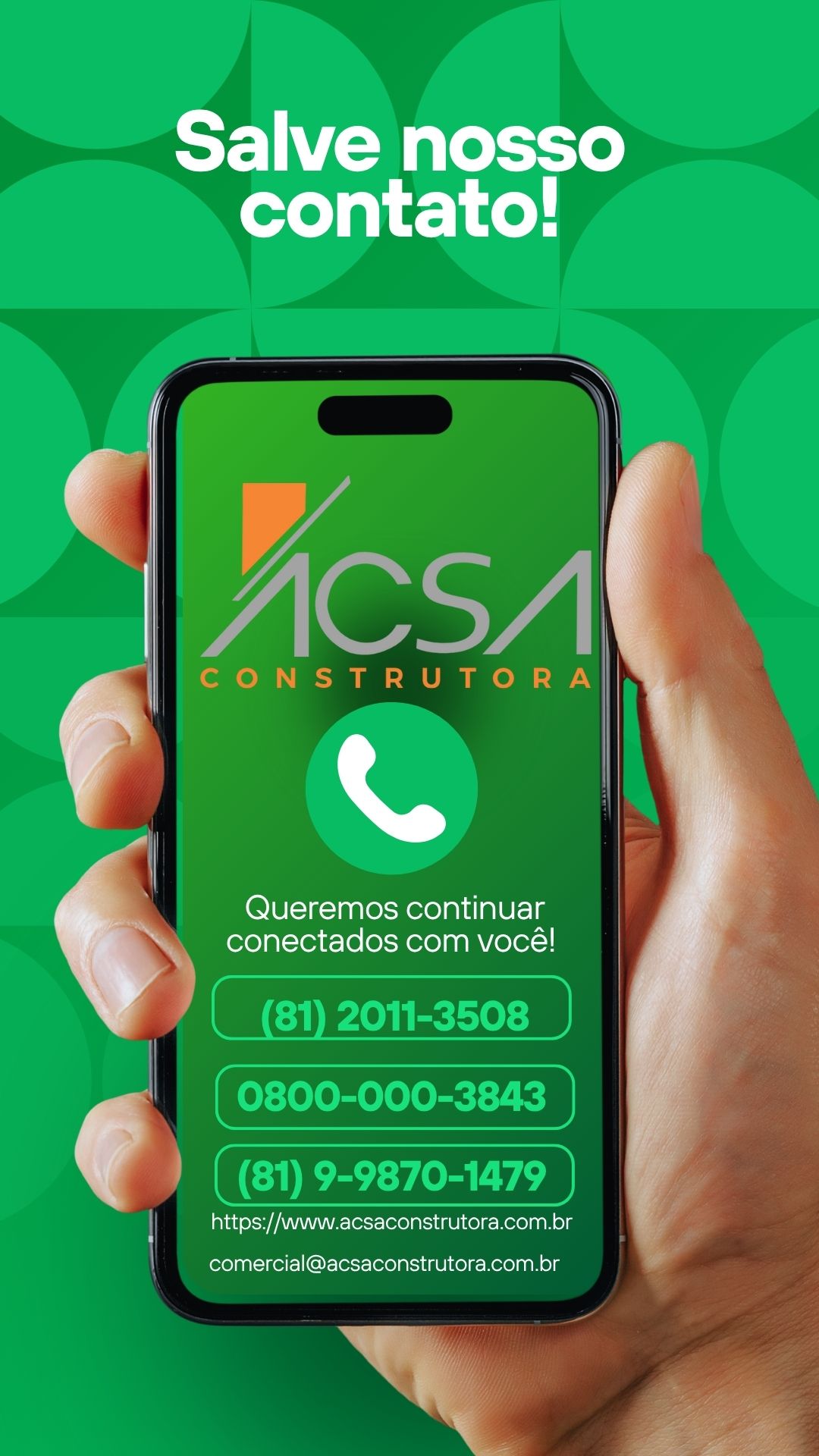 Story Instagram Salve Nosso Contato Ousado Verde (1).jpg